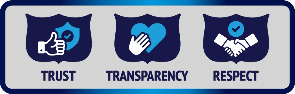 Trust, Transparency, Respect Campaign